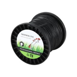 100M Black Star Nylon Trimmer Line 2.4mm Grass Cutter String Cord for Weed Eater Strength Wear Resistant
