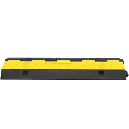 SucceBuy Cable Protector Ramp 5 Packs 2 Channels Speed Bump Hump 11000 LBS Load Capacity Protective Wire Cord Ramp