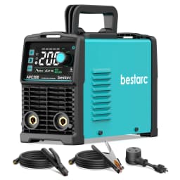 Bestarc 200A Stick Welder ARC MMA Lift TIG 220V IGBT Inverter LED Display Hot Start