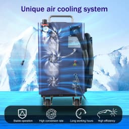 4 in 1 Air Cooled Laser Machine Strong Cutting Welding Cleaning for Metal 2000W Air Cooling Handheld Laser Welder Welding Guns