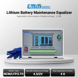 Heltec Energy 2S-24S Lithium Battery Equalizer, 0.4A/0.7A Active Balancer, 2-4.5V Battery Maintenance Repair Tool for NCM LFP LTO Battery Pack