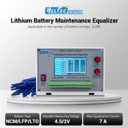 Heltec Energy 2S-24S Lithium Battery Equalizer, 0.4A/0.7A Active Balancer, 2-4.5V Battery Maintenance Repair Tool for NCM LFP LTO Battery Pack