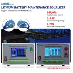 Heltec Energy 2S-24S Lithium Battery Equalizer, 0.4A/0.7A Active Balancer, 2-4.5V Battery Maintenance Repair Tool for NCM LFP LTO Battery Pack