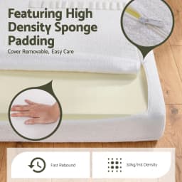 Queen Size Boucle Fabric Headboard Soft for bed Backrest Removable Washable Cover Vacuum Compressed No Assembly 172cm Wide
