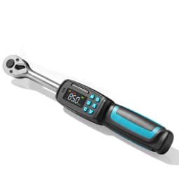 SEESII D3-Nova 3/8" 135N.m Digital Torque Wrench Kit Dual Direction Ratchet ±2% Accuracy Buzzer and LED Alart Track & Peak Mode for Auto/Motorcycle/Bicycle Repair