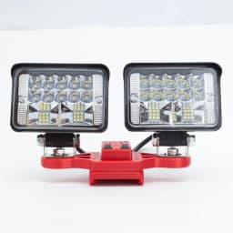 1PCS Portable Cordless LED Working Light For Ozito 18V for Einhell Lithium Battery W/USB Type-C Outdoor Work Fishing Handheld Emergency Light(NO Battery)