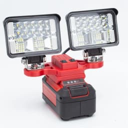 1PCS Portable Cordless LED Working Light For Ozito 18V for Einhell Lithium Battery W/USB Type-C Outdoor Work Fishing Handheld Emergency Light(NO Battery)