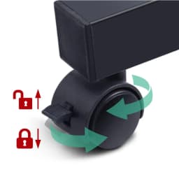 Adjustable Laptop Desk Table 60CM Black Foldable Portable Bed Table for Home Office Study Computer Tray Stand