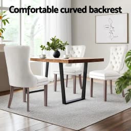 Modern Beige Velvet Dining Chairs Set of 2 Upholstered Accent Side Chairs with Sturdy Metal Legs for Kitchen Living Room Dining Room