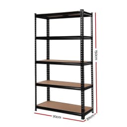6X1.5M Heavy Duty Garage Shelving Warehouse Rack Storage Shelves Pallet Racking System