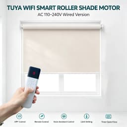 AC100-240v Tuya Wifi Roller Blind Motors Motorized Roller Shades Motor For 37mm 38mm Tube Smart Life App With Alexa Google Home Voice Control
