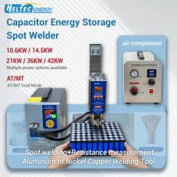 42KW high power Industrial Capacitor Energy Storage Spot Welder 10.6KW Pulse Welding Machine 14.5KW AT/MT Dual Mode Welder machine 21KW 36KW Low Noise Aluminum to Nickel Copper Welding Tool for 18650 Lithium Battery Nickel Strip Copper Aluminum Welding