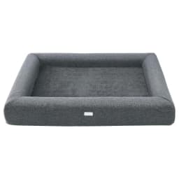 Large Calming Orthopedic Pet Bed Soft Sofa Cushion Egg Crate Washable Grey for Dogs and Cats