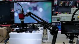 Electronic Welding Microscope Digital Microscope For Soldering HDMI VGA Dual Output 60FPS 1080P 130/150x Suit With RemoteControl