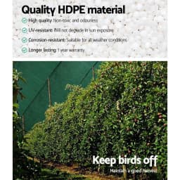 90 Percent Shade Cloth 3.66x20m Heavy Duty Green Shade Sail Outdoor Sun Protection Mesh Fabric