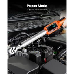 SucceBuy Digital Torque Wrench Set High Accuracy Electronic Torque with Preset Value Buzzer and LED Notification for Automotive