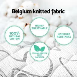 30cm King Mattress Medium Firm Support Breathable Pressure Relief Comfort Foam Hybrid Sleep Bed Mattress