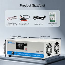 9-99V 20A 40A Single Channel VRLA/Lithium Battery Capacity Tester Charge Cycle Integrated Machine