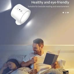 Modern LED Wall Lamp Rechargeable 360° Rotating Dimmable Magnetic Sconces Light