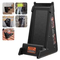SucceBuy Ladder Levler 380 lbs Load PP Ladder Leveling Tool Pitch Hopper Stair Ladder Stabilizer with Storage for Uneven Ground