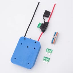 1PCS Portable Electric Cordless Battery DIY Adapter Converter For Makita 18V W/Fuse Lithium Battery For Rc Car Robotics Rc Truck DIY USE Power Tools Accessories(No Battery)