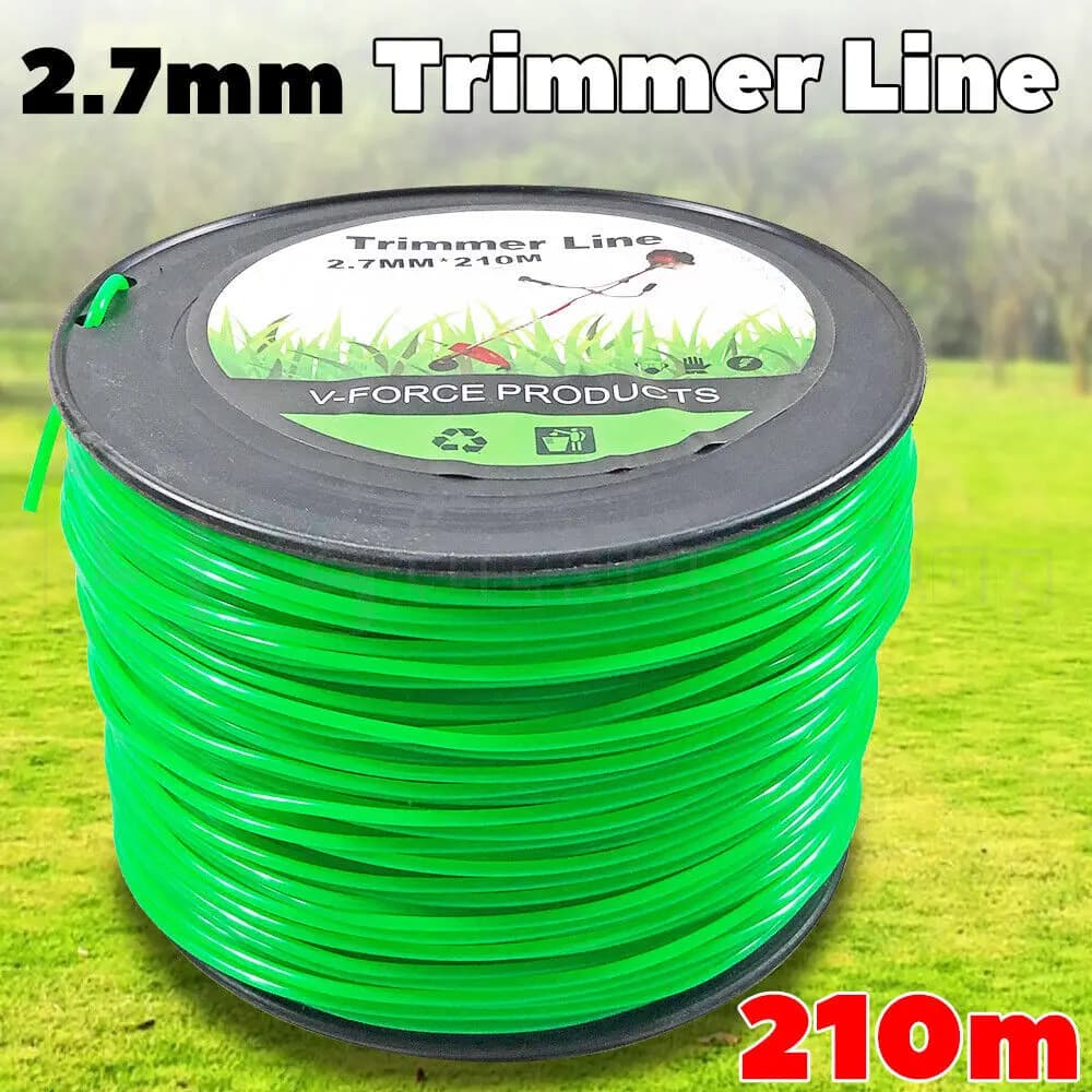 Trimmer Line Round Whipper Snipper Cord Wire Brush Cutter Brushcutter 2.7mm*210m