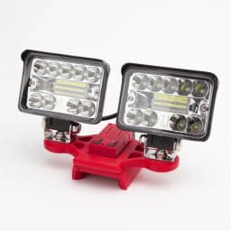 1PCS Portable Cordless LED Working Light For Milwaukee 18V Lithium Battery W/USB Outdoor Work Fishing Handheld Emergency Light(NO Battery)