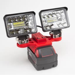 1PCS Portable Cordless LED Working Light For Milwaukee 18V Lithium Battery W/USB Outdoor Work Fishing Handheld Emergency Light(NO Battery)