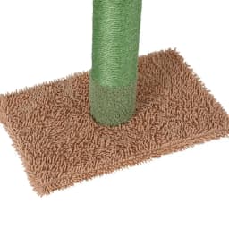 Floor to Ceiling Cat Tree Tower Scratching Post with Bed 290cm Adjustable Cat Climbing Furniture for Indoor Cats