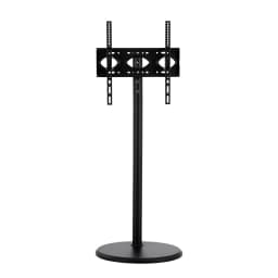 32 to 55 Inch Mobile TV Stand with Wheels Height and Tilt Adjustable Floor Mount
