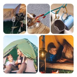 Pullther Fishing Multi Tool 10Pcs 5cm D-ring Aluminum Aalloy Carabiner Clip Outdoor Travel Hook Buckle Karabiner Camp Equipmen
