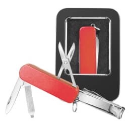 Multi-purpose Kit Manicure Tools Multi-purpose Nail Clippers 5-In-1 Nail Clippers Folding Stainless Steel Nail Clippers Keychain