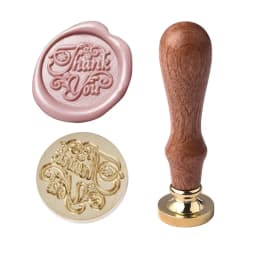 Wax Seal Copper Head Curlicue Vintage Rose DIY Scrapbooking Vintage Wax Sealing Stamp Invitation/Envelop Gift