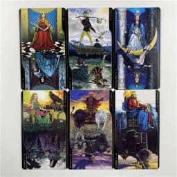 Metal Box Pink Gilded Edition Tarot Of Oppositions Cards Divination Deck With Paper Guidebook English Classical Board Games