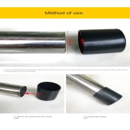 Round Rubber Chair Leg Pad 10/12/14/16/20/25mm Furniture Leg Table End Plug PVC Silent Anti-slip Floor Protection Cap Foot Cover