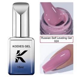 KODIES GEL NEW Self Leveling Gel Nail Polish 15ml Semi Permanent UV Spring Nude Color C Arc French Gel Manicure Salon Quality