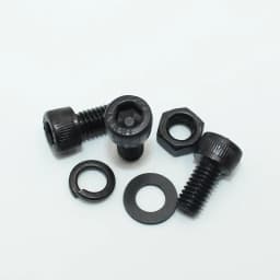 Black 2500P Hex Socket Head Screws Set M2 M2.5 M3 M4 M5 M6 DIN912 12.9 Allen Screw Nut Steel Button Head Socket Cap Bolt Nuts