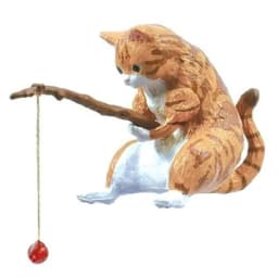 Fish Landscaping Cartoon Fishing Ornaments Aquarium Accessories Household Supplies Home Office Decoration