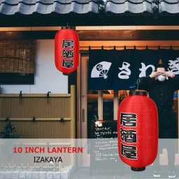 1/2/4pcs 10 inch Hot Pot Sushi Lantern Japanese Style Printing Waterproof Bar Lanterns Restaurant Pub Decoration Accessories