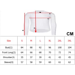 Rsantce 2024 Cycling Base Layer Long Sleeve Bike Sports Bike Shirt Underwear Racing Bicycle Jersey Shirt Undershirt