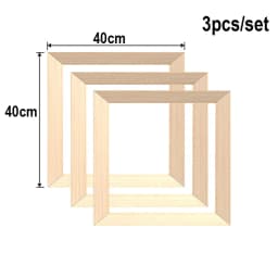 3pcs Canvas Frame Wooden Frames Wooden Photo Oil Painting Canvas Diamond Painting Frames Canvas Wood Wall Frame Home Decor