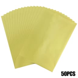 50pcs/pack 20x29cm Toner Hot Stamping Foil Paper A4 Toner Reactive Foil Foil By Laser Printer and Laminator For DIY Crafts Paper