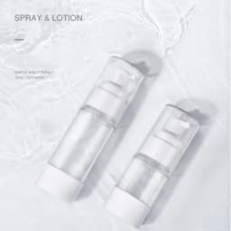 15/30/50/80/100ml AS Vacuum Lotion Spray Bottle Travel Portable Refillable Bottles Liquid Foundation Cosmetics Tool Wholesale