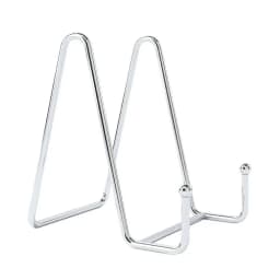 Plate Display Stand Picture Easel Metal Plate Stands Holder Display Pictures Frame Photo Decorative Plate Dish Tabletop Art