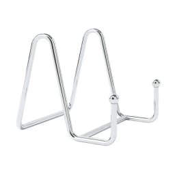 Plate Display Stand Picture Easel Metal Plate Stands Holder Display Pictures Frame Photo Decorative Plate Dish Tabletop Art