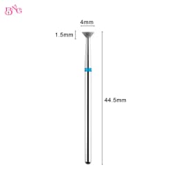 BNG 5Pcs Nail Drill Bit Cuticle Clean Manicure Bits Gel Overflow Removal Rotary Burrs E-file Nail Bits Manicure Pedicure Tools