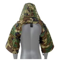 Ghillie Suit Foundation, Ghillie Poncho, Camouflage Hunting Base, Cape Sniper Viper Hood for Airsoft Paintball