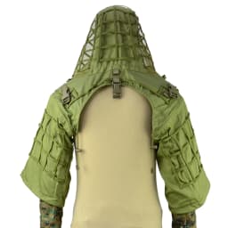 Ghillie Suit Foundation, Ghillie Poncho, Camouflage Hunting Base, Cape Sniper Viper Hood for Airsoft Paintball