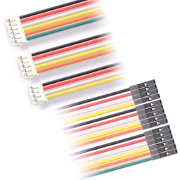 10PCS Dupont Line to SH1.0/MX1.25/ZH1.5/HY2.0/PH2.0/XH2.54 Cable 1P Female 2/3/4/5/6/P 20CM 26AWG 28AWG Jumper Wire