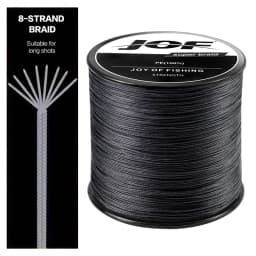 JOF Braided Line Fishing Line 8 Strands Fishing Thread Multifilament Line Braided Cord Lived For Silk Line 300M 500M 1000M